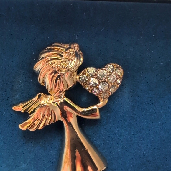 2007 Avon With All My Heart Angel Pin Clear/Hope NIB NEW IN BOX - Picture 2 of 6